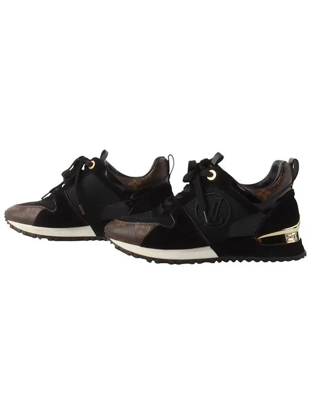 1A3CW7 Black Gold Runaway Sneakers Size 35 34217Y