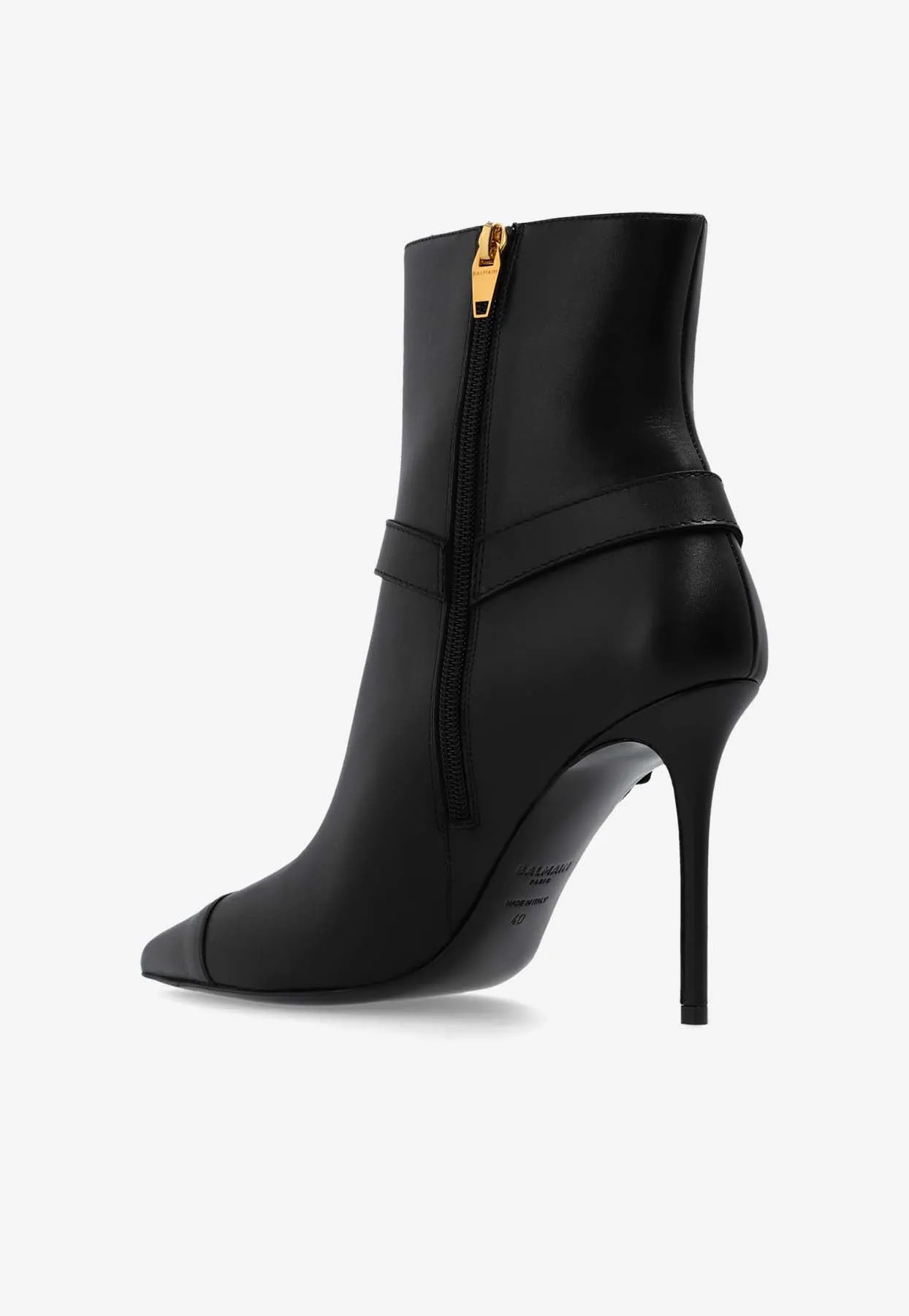 95 Calf Leather Ankle Boots