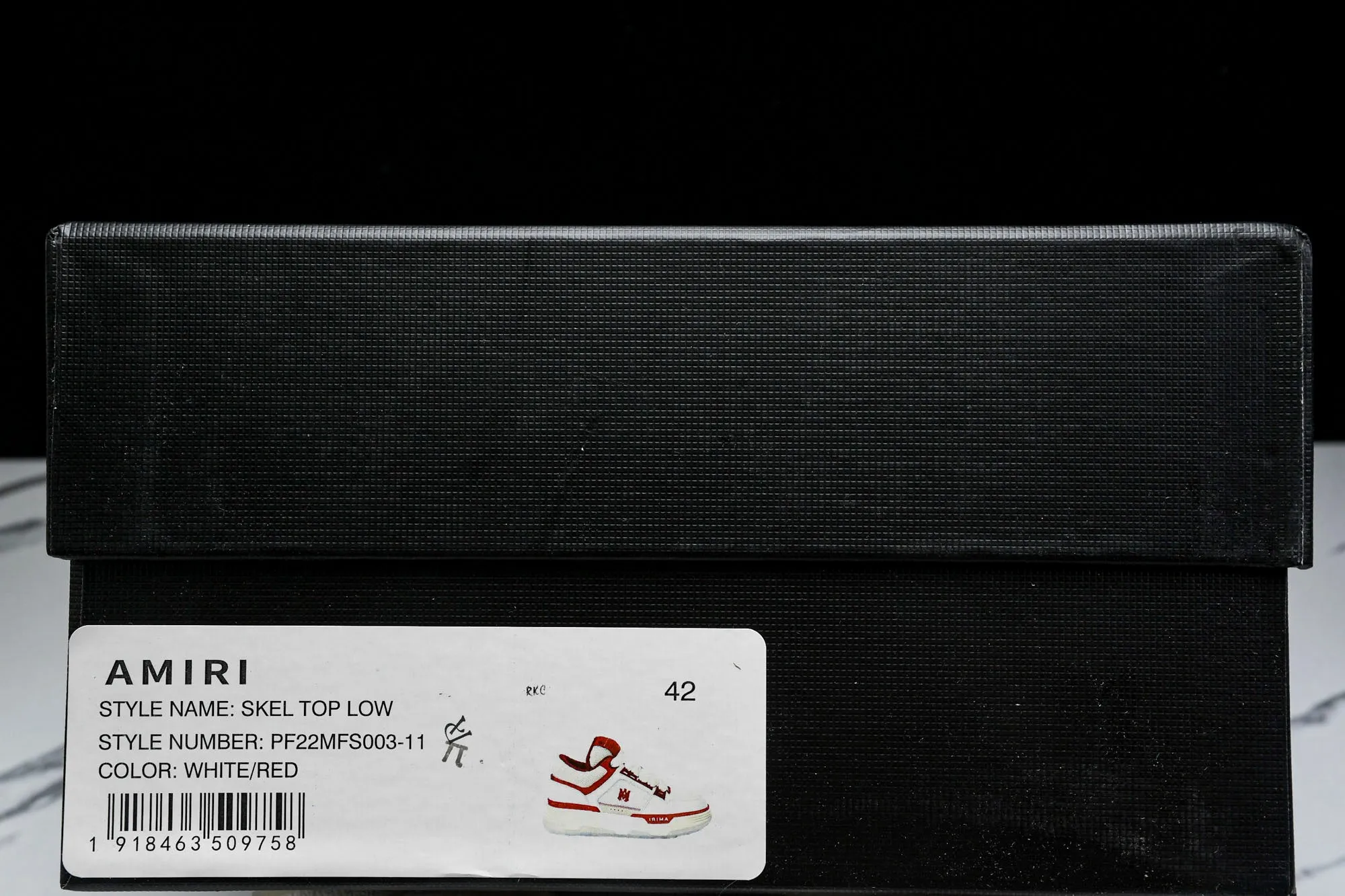 Amiri MA-1 Sneaker 'White Red'