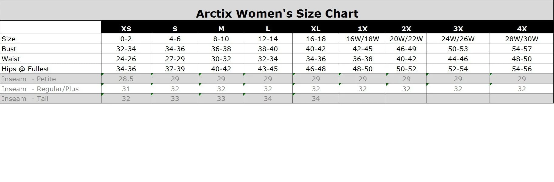 Arctix Women's Insulated Snow Pants