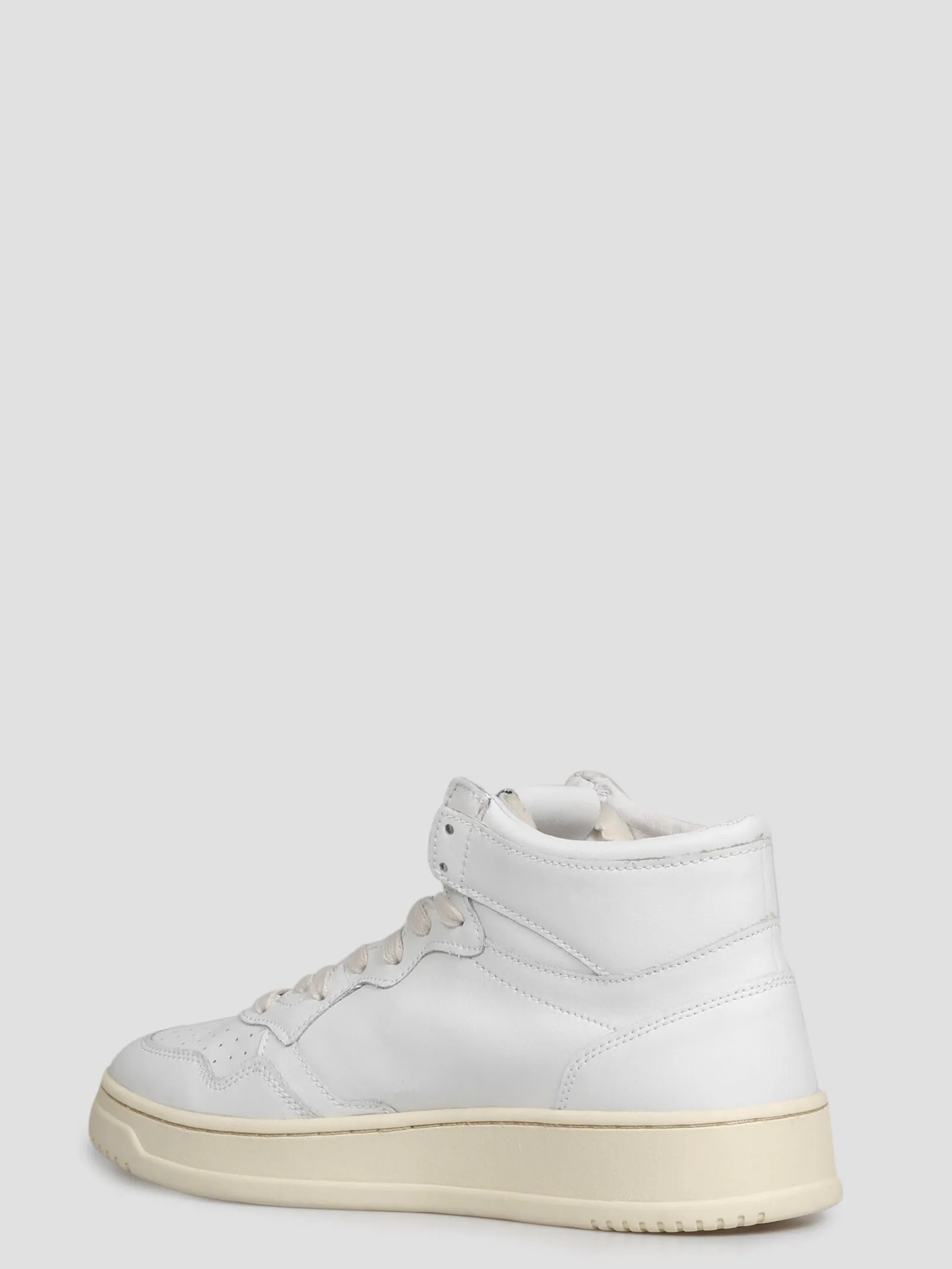 Autry Round Toe Lace-Up Sneakers