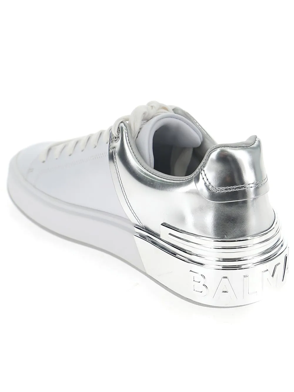 Balmain Metallic-Detail Sneakers