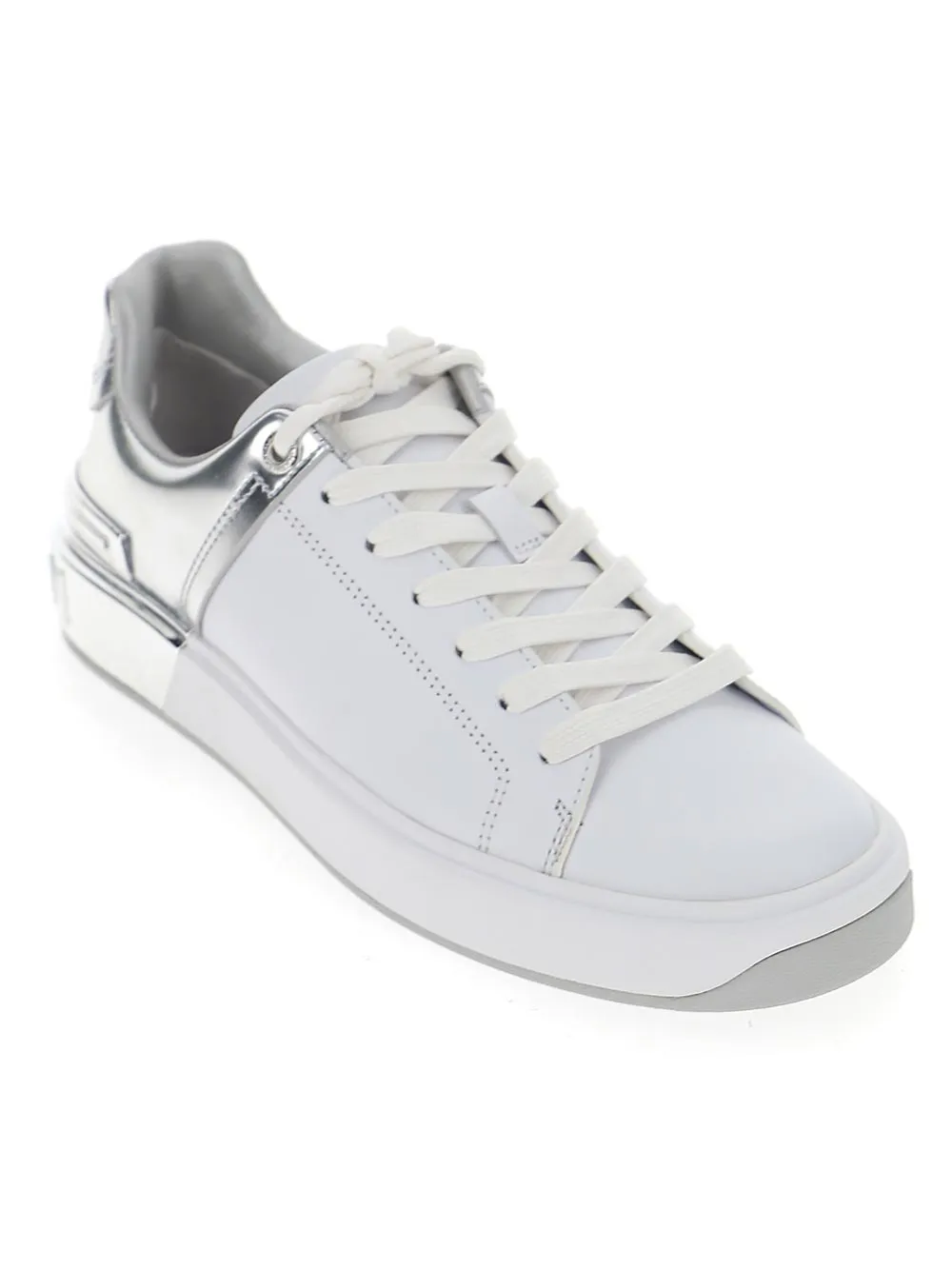 Balmain Metallic-Detail Sneakers