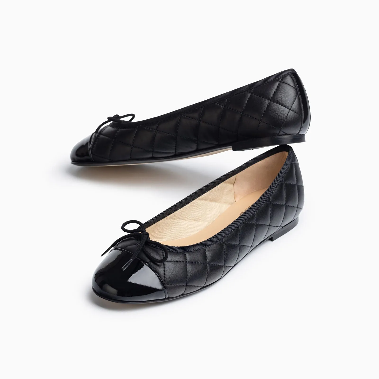 Belle Quilted Ballet Flat