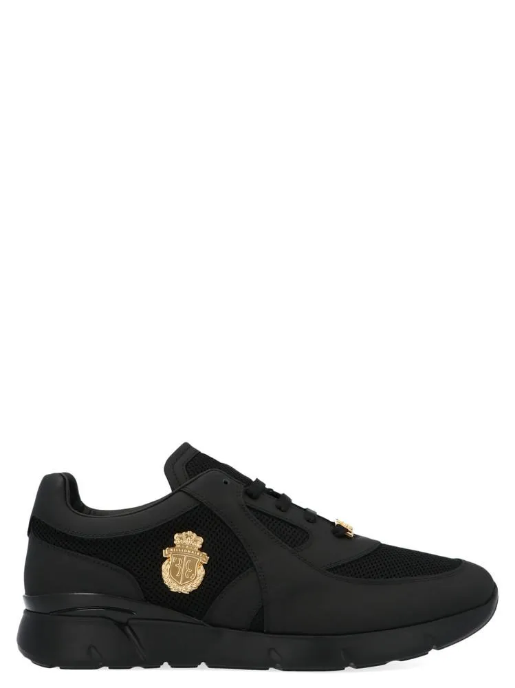Billionaire Logo Plaque Sneakers
