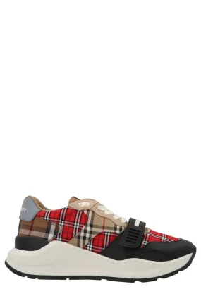 Burberry Contrast Check Sneakers