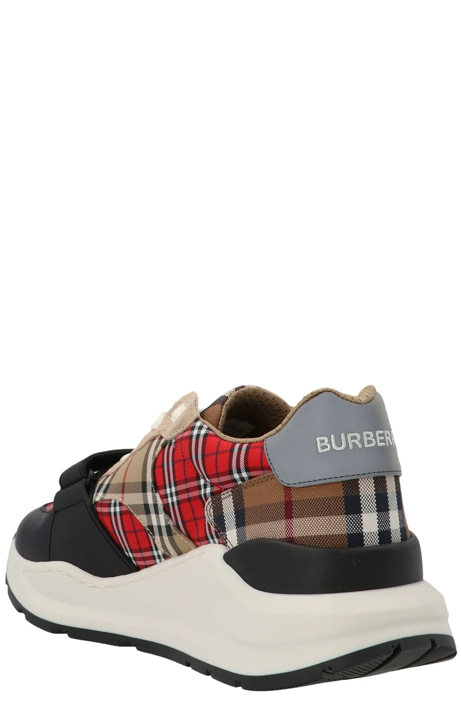 Burberry Contrast Check Sneakers