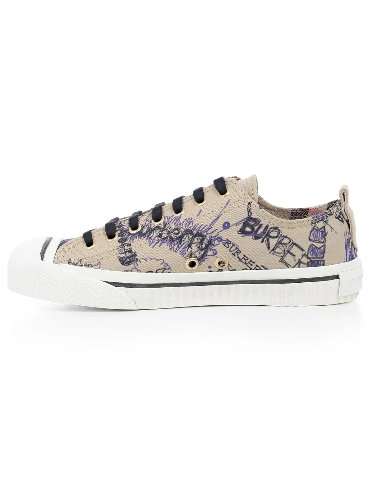 Burberry Doodle Lace-Up Sneakers