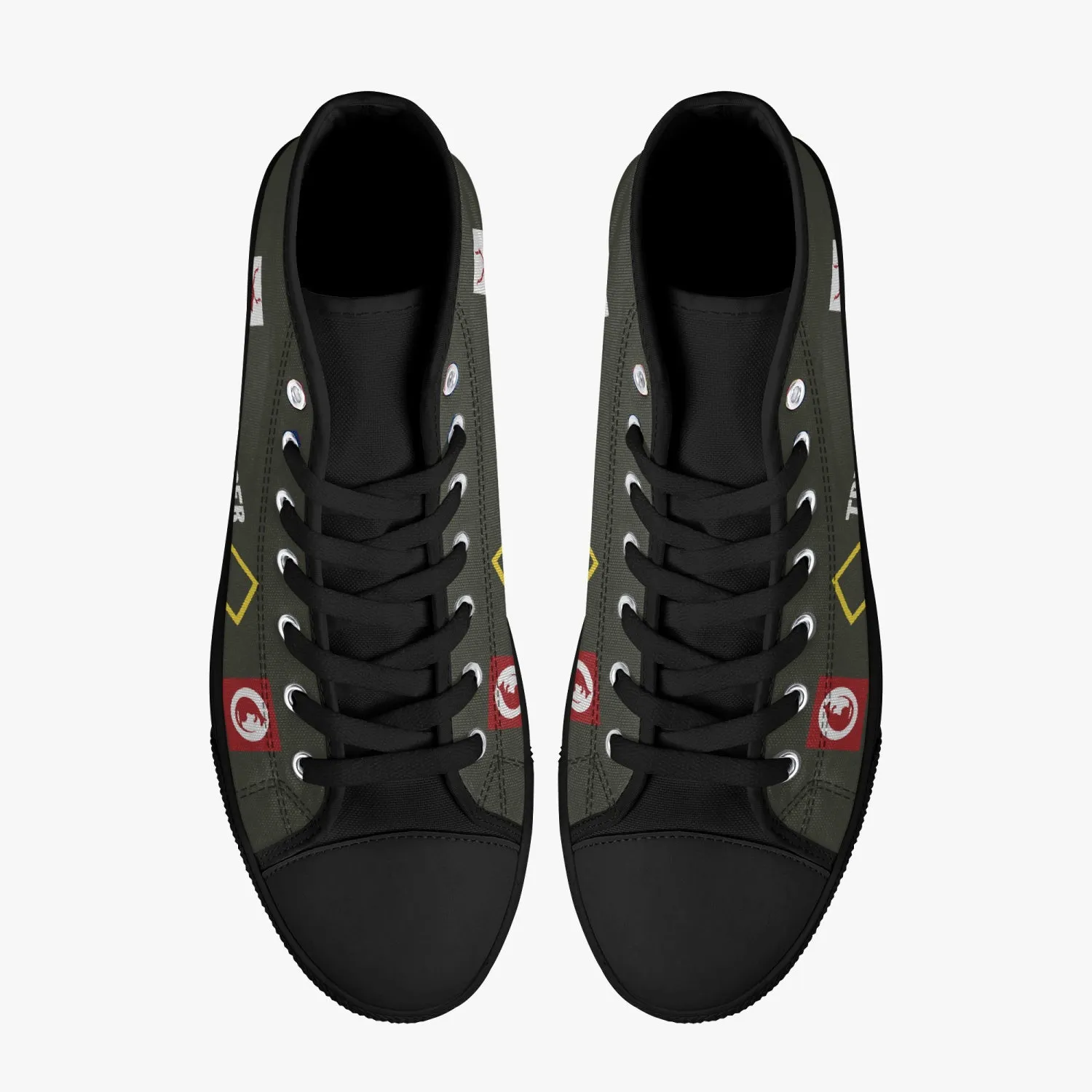 Chaffee High Top Canvas Trainer