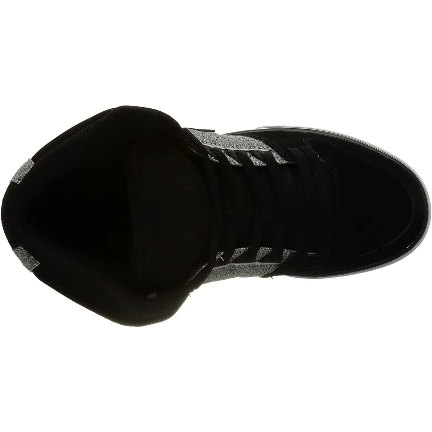 DC Pure High Top WC Black Armor Mens Suede Skate Trainers