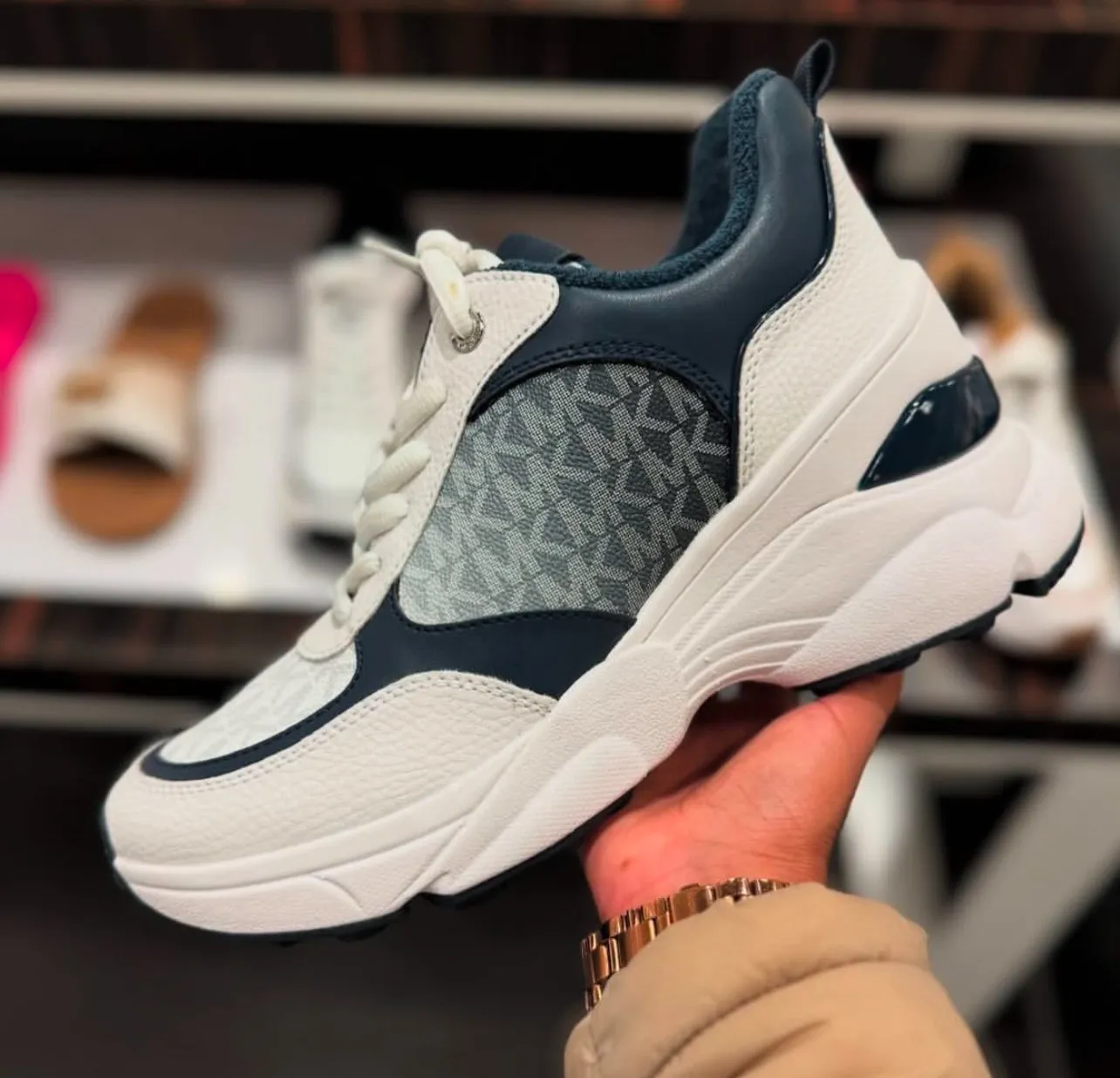 Designer crista sneakers