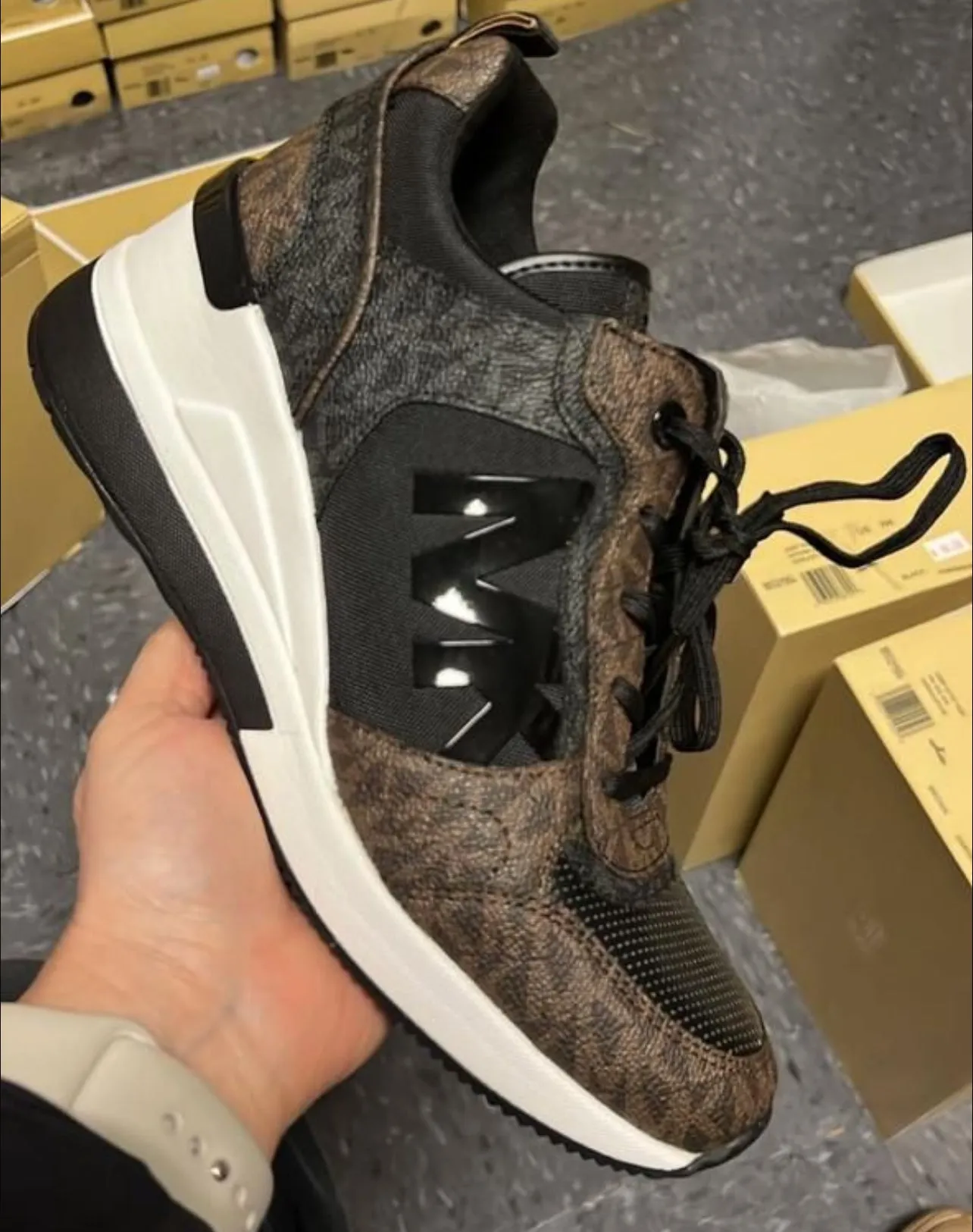 Designer crista sneakers
