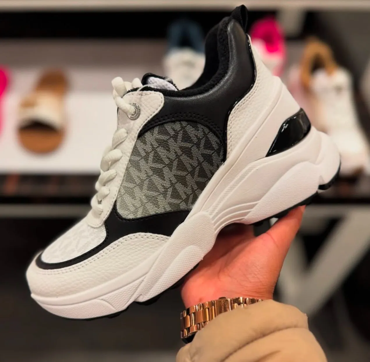 Designer crista sneakers