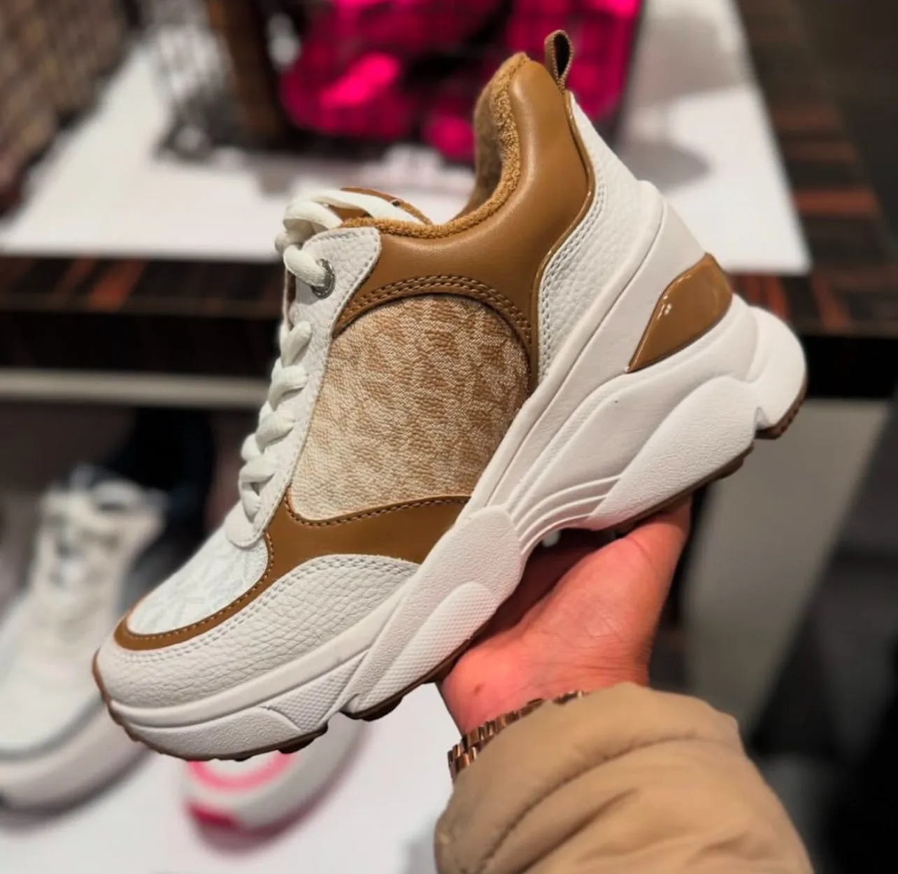 Designer crista sneakers