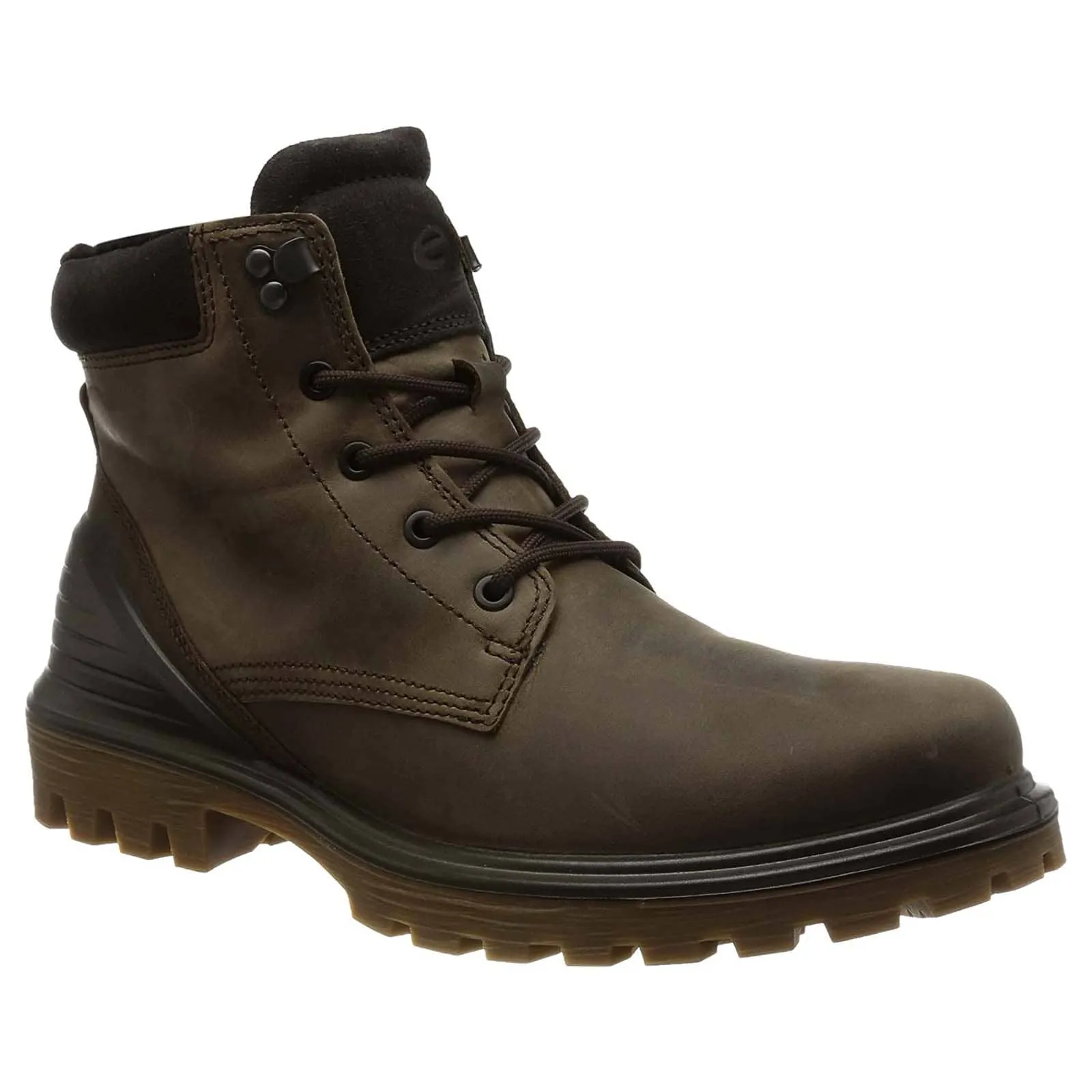 Ecco Tredtray Water Resistant OIled Nubuck Leather Insulated Men's Ankle Boots