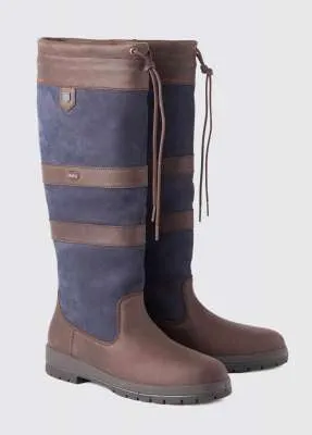 Galway ExtraFit™ Country Boot Navy/Brown
