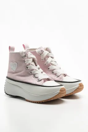 High Top Sneaker Pink