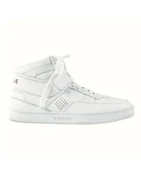 Leather High Top Trainers