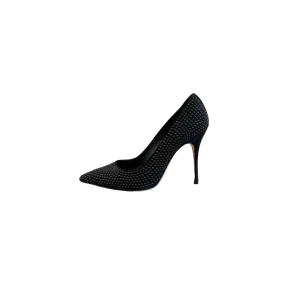 Manolo Blahnik Beaded Accents Pumps (Size 38.5)