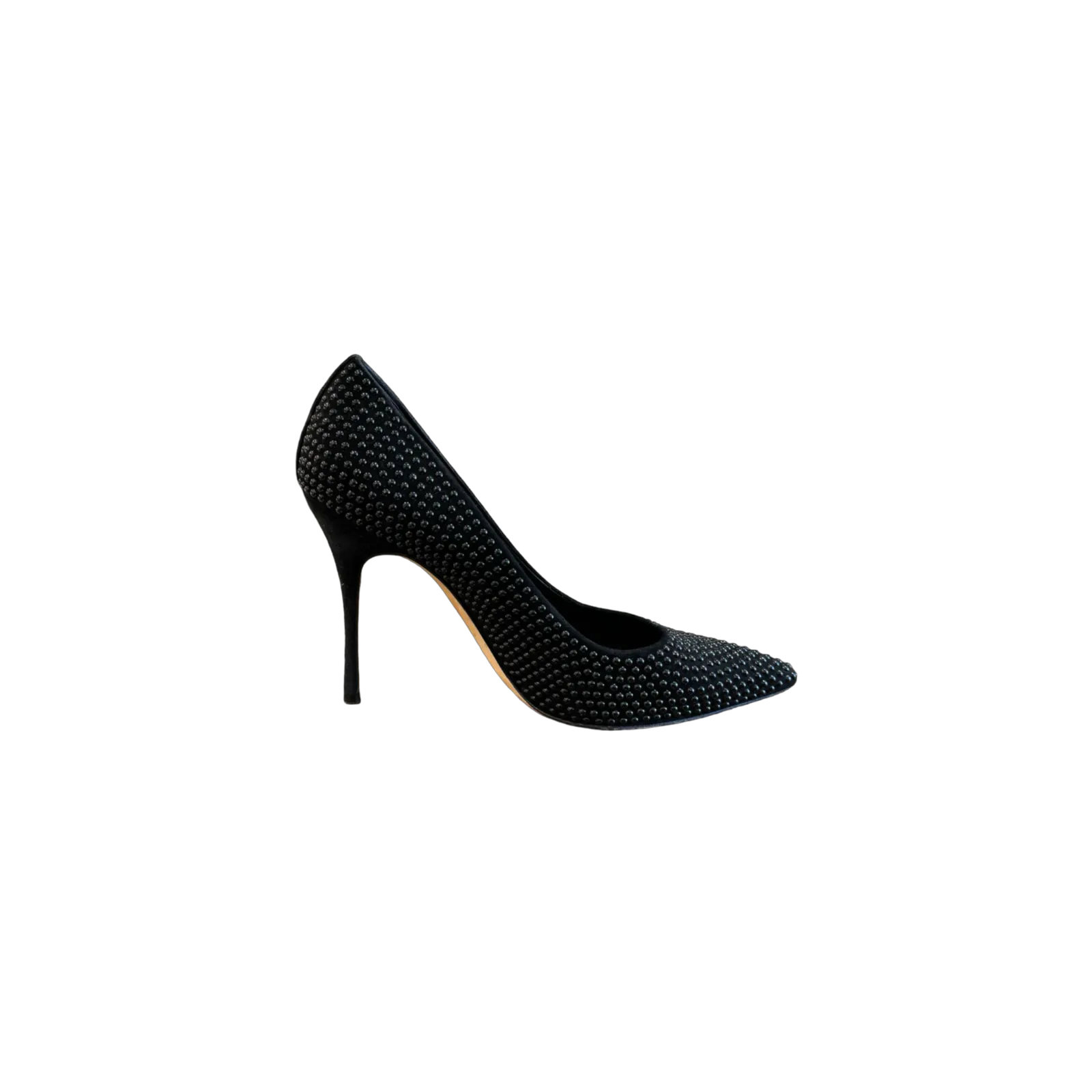 Manolo Blahnik Beaded Accents Pumps (Size 38.5)