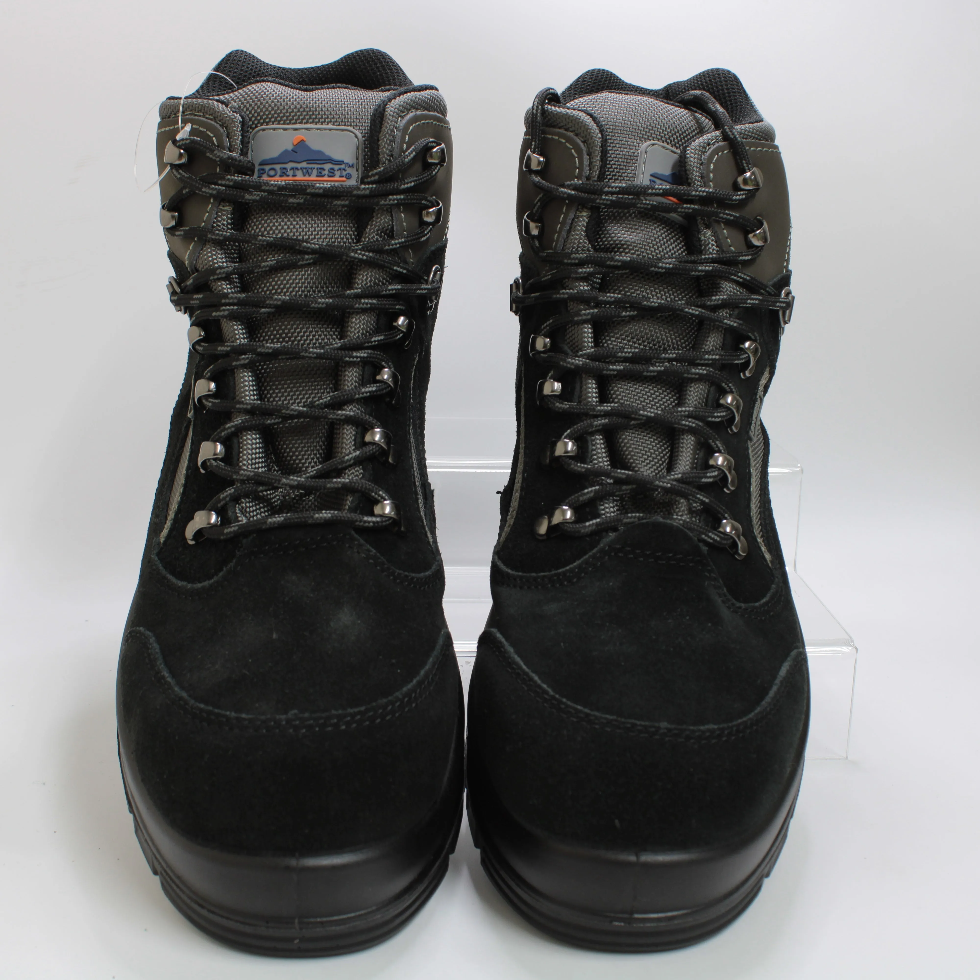 Mens Portwest Steelite All Weather Hiker Boot Black Uk Size 11