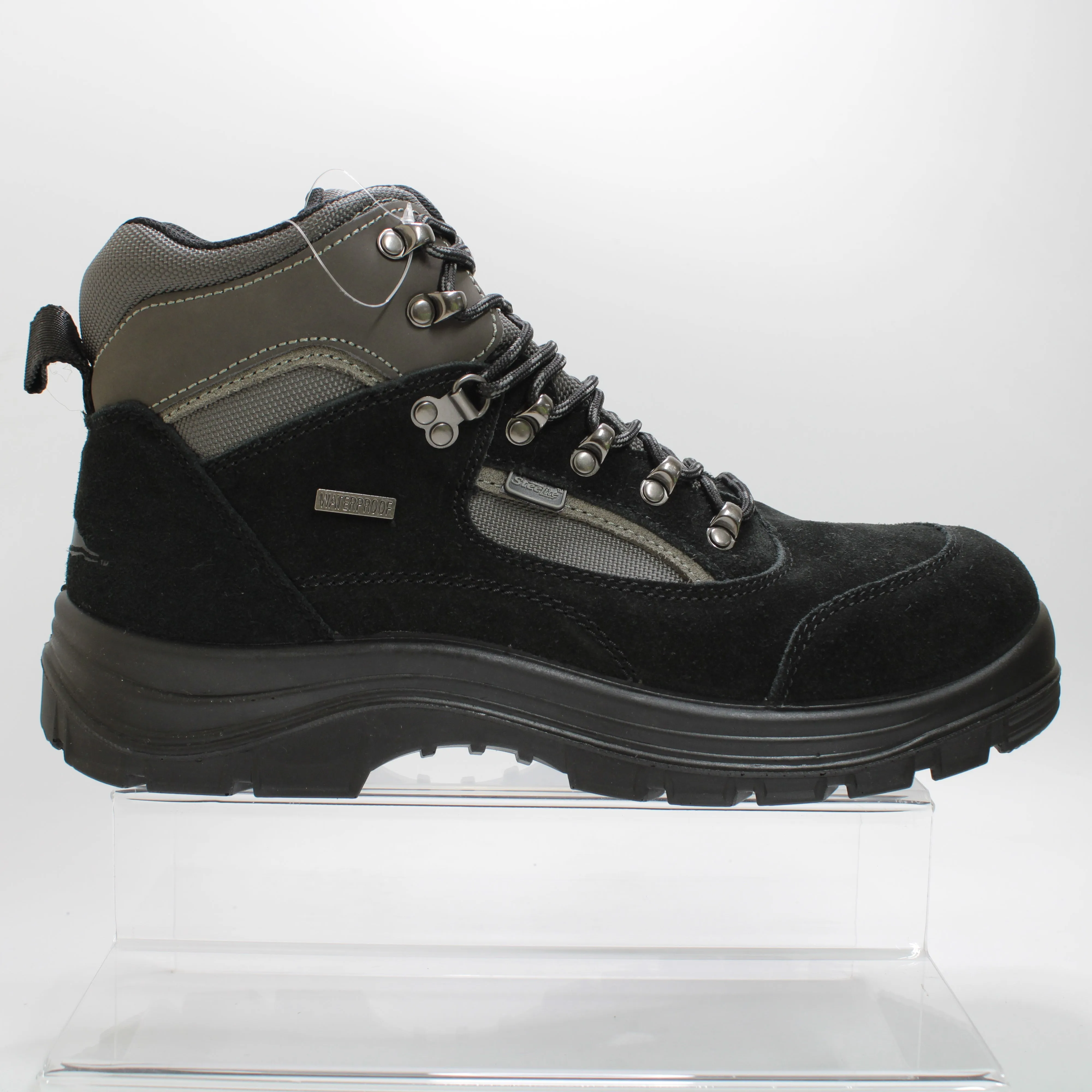 Mens Portwest Steelite All Weather Hiker Boot Black Uk Size 11