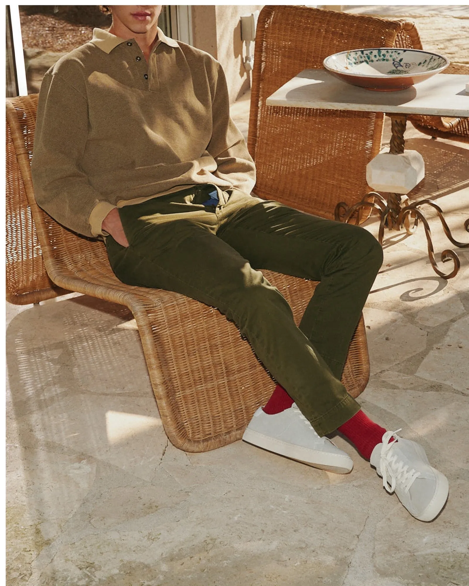 Mens_Sneakers_The Ibiza_Leather Colors_Stucco Gray