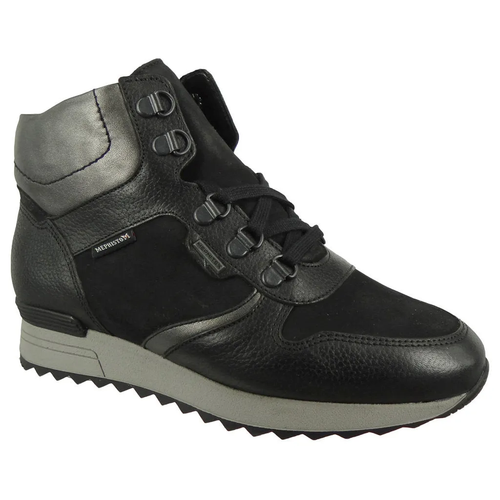 Mephisto Tilda MT Full Grain Leather Women's Mid-Top Trainers
