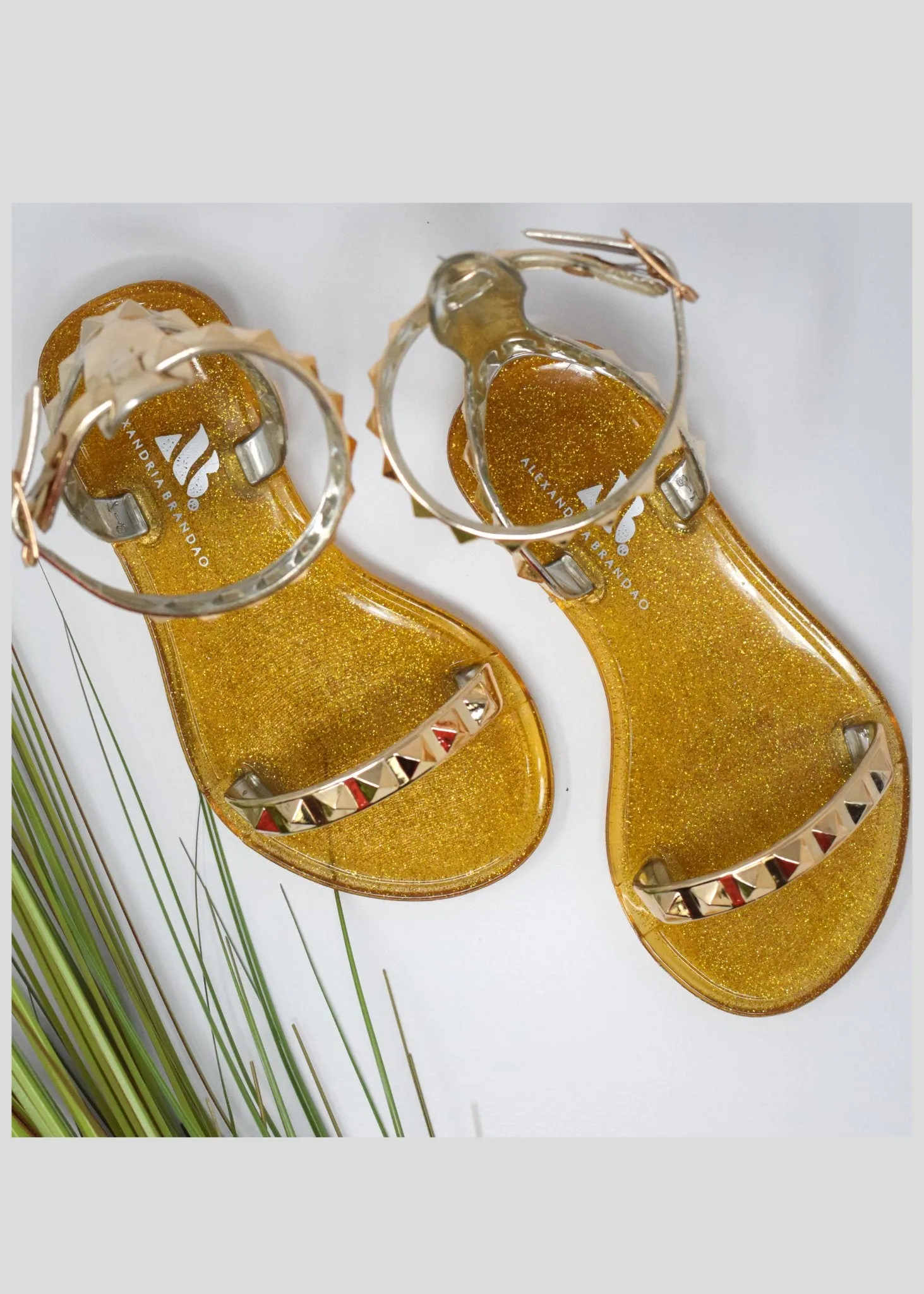 *NEW* Aria Kid's Dark Gold Sandals