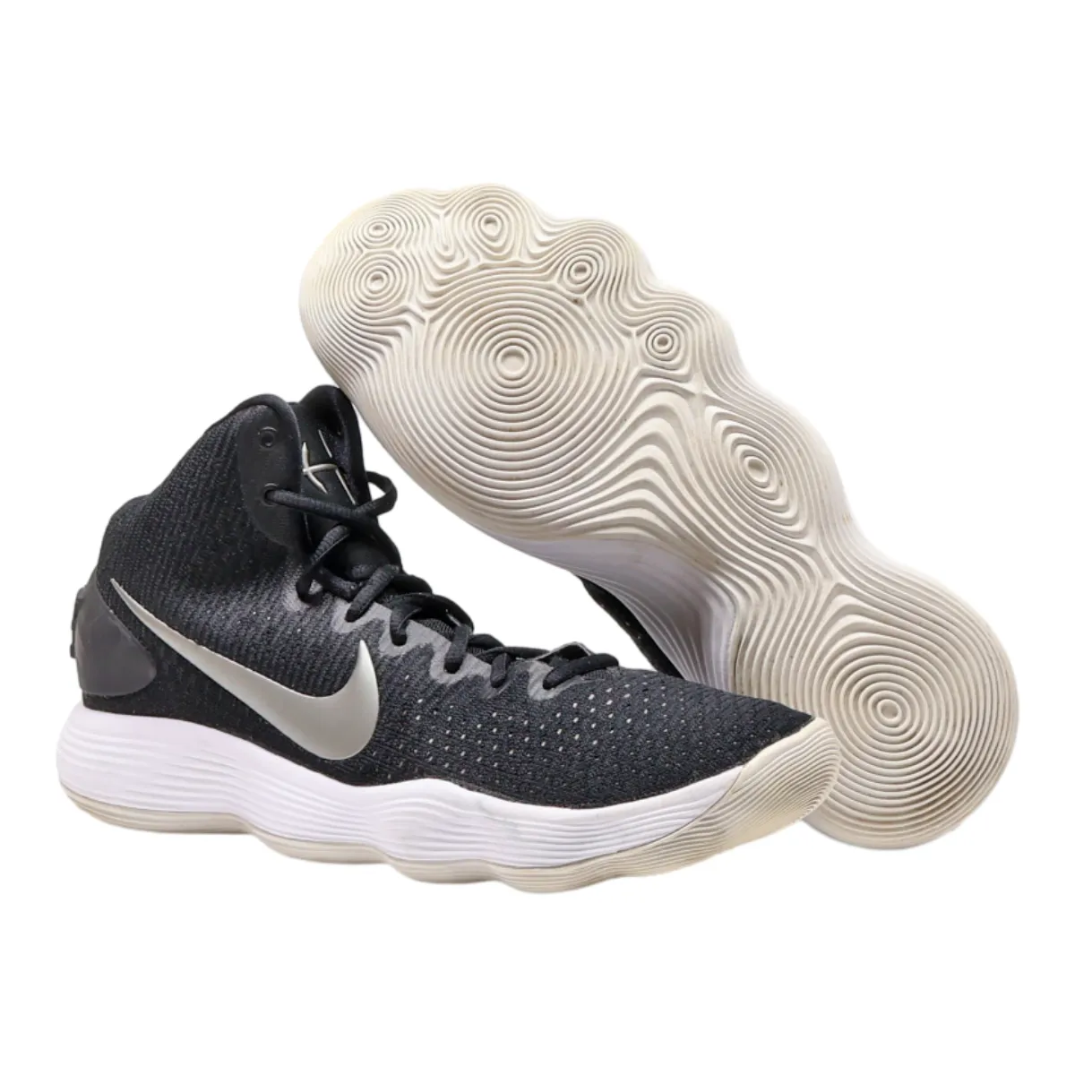NIKE Hyperdunk 2017 High Top Trainers Black Synthetic Womens UK 9