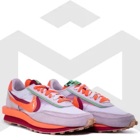 Nike LD Waffle sacai CLOT Kiss of Death Net Orange Blaze