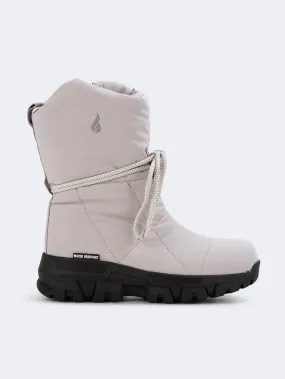 Oil And Gaz Insulated Women Skiing After Ski Boots White