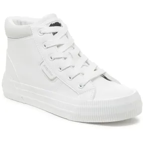 Rocket Dog Cheery Hi Polyurethane Women's White Trainers