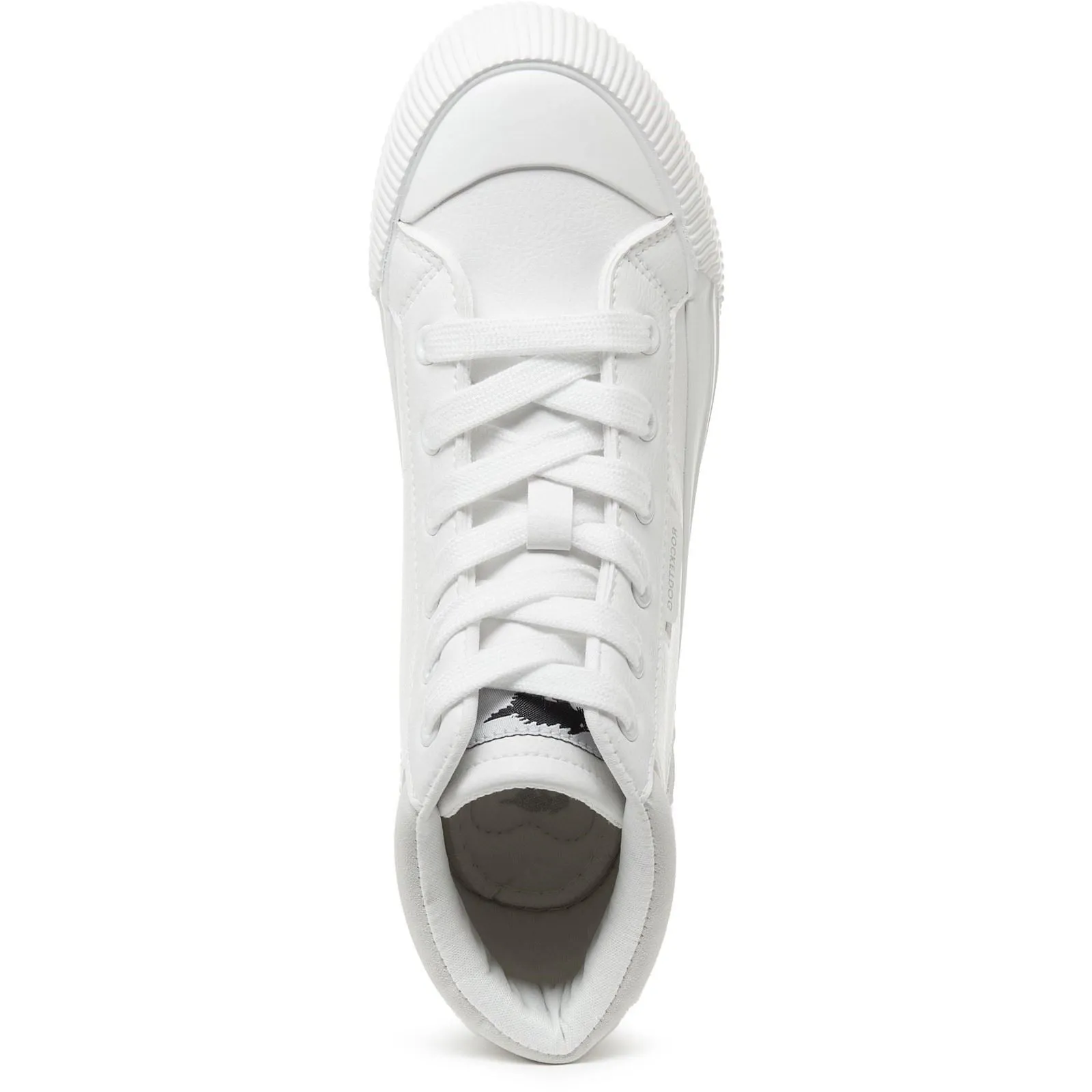Rocket Dog Cheery Hi Polyurethane Women's White Trainers