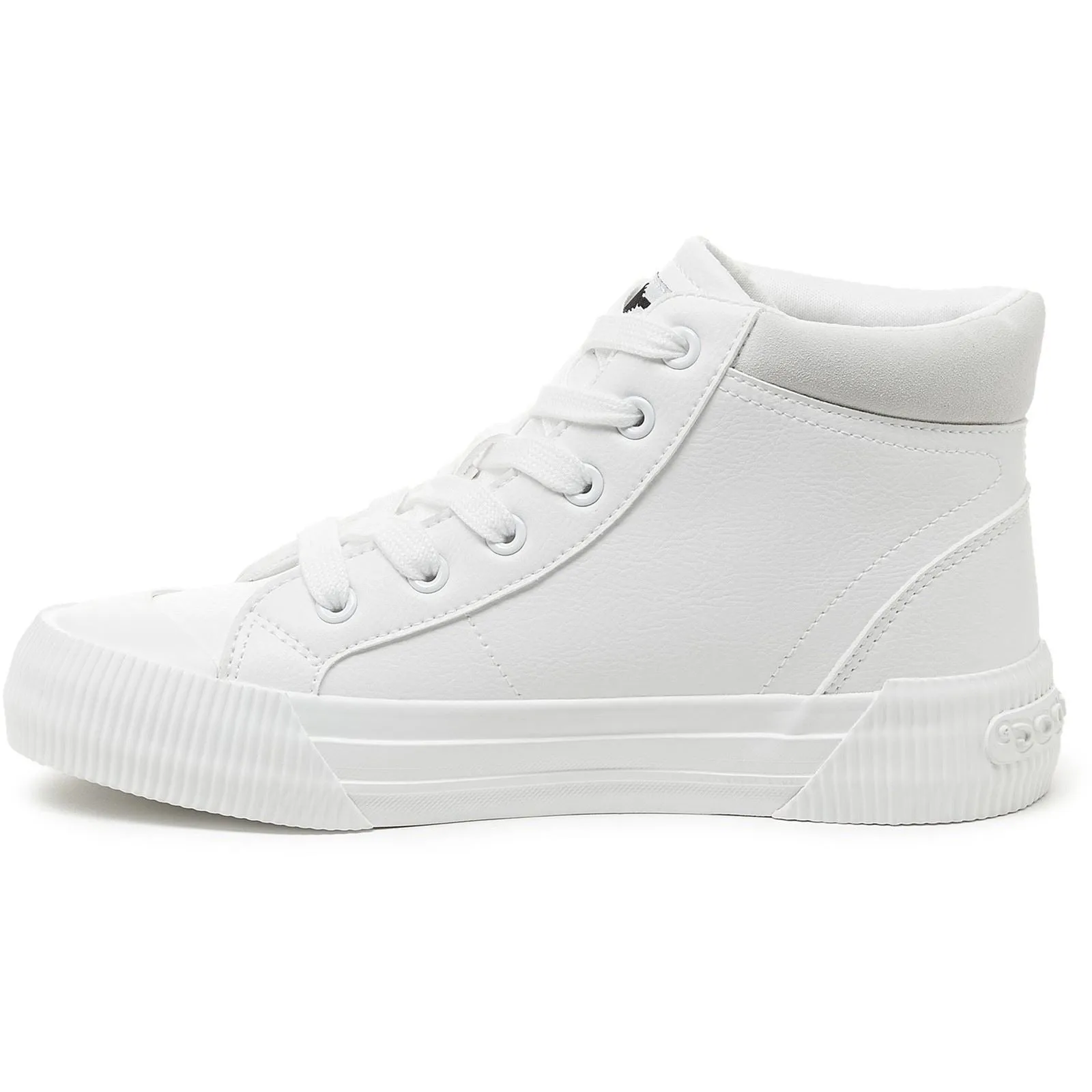 Rocket Dog Cheery Hi Polyurethane Women's White Trainers