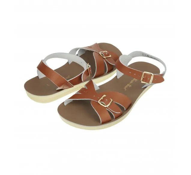 Salt Water Sandals Womens Boardwalk Sandal - Tan