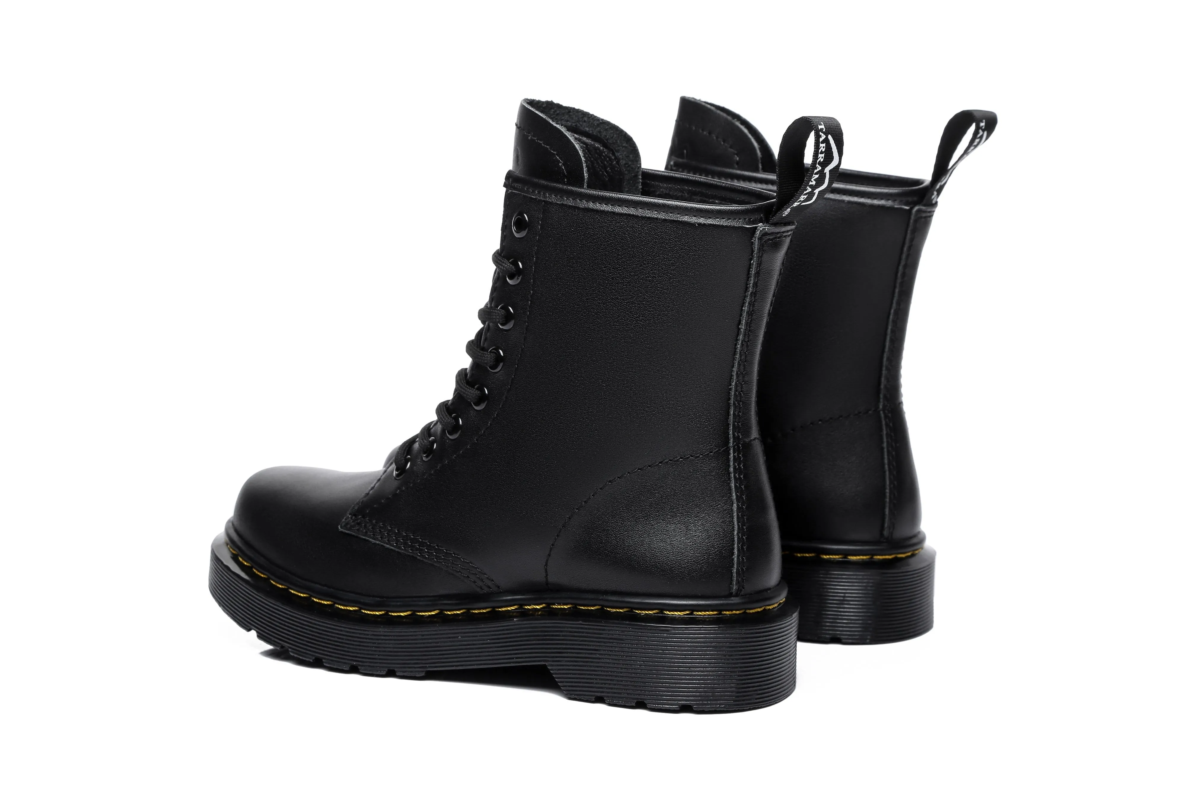 TARRAMARRA® Simona Women HI Lift Platform Lace Up Leather Boots
