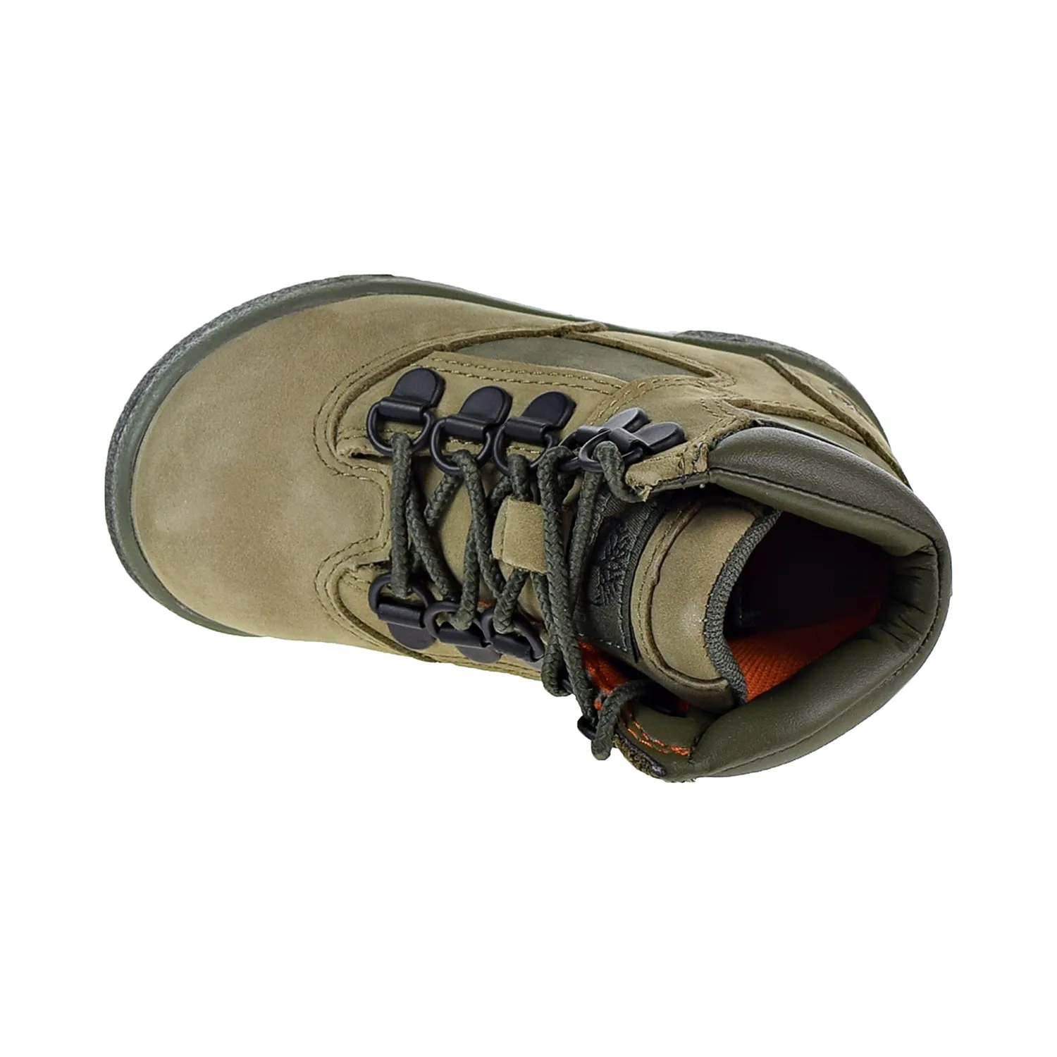 Timberland 6 Inch Field Boot Toddler's Shoes Light Green