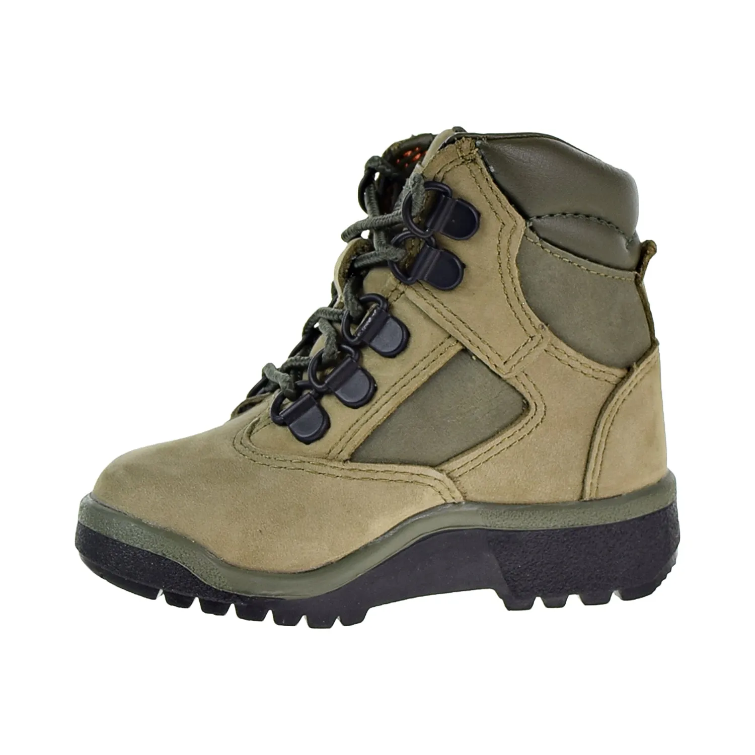 Timberland 6 Inch Field Boot Toddler's Shoes Light Green