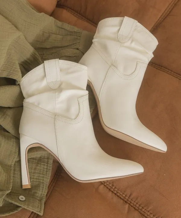 White Cowgirl Booties