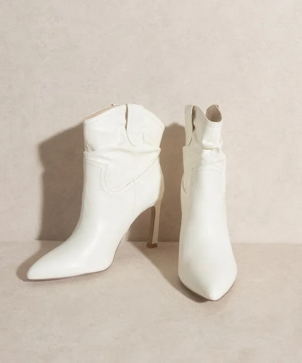 White Cowgirl Booties