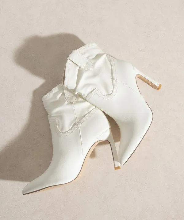 White Cowgirl Booties