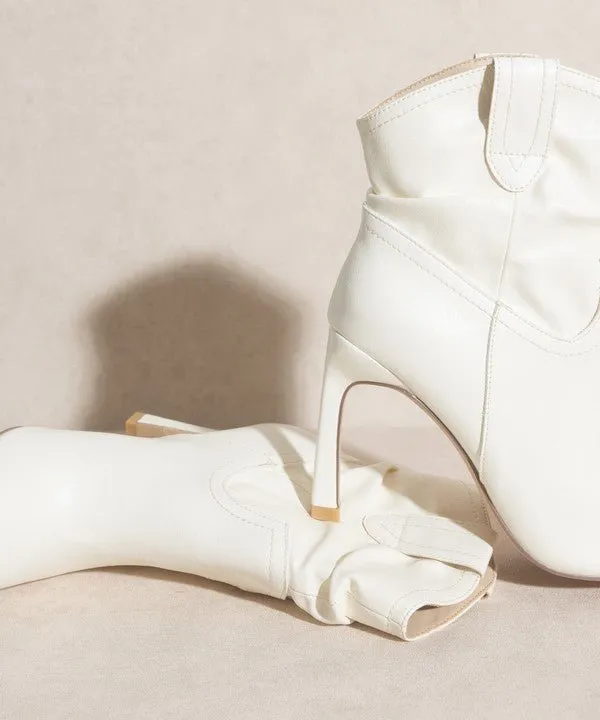 White Cowgirl Booties